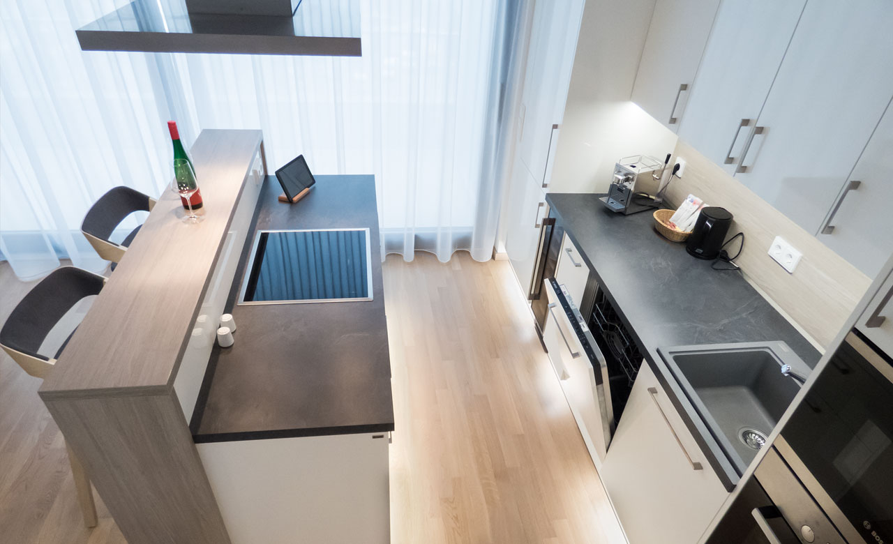 4-Zimmer Apartment Küche